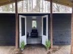 Inside a woodcutter hut Inside a woodcutter hut